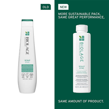 BIOLAGE Scalp Sync Calming Shampoo (400ml)