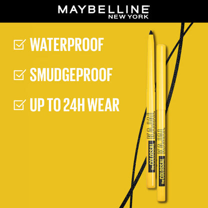 Maybelline New York The Colossal Kajal, Smudgeproof & Waterproof Lasts Up To 24H - Deep Black (0.35 g)