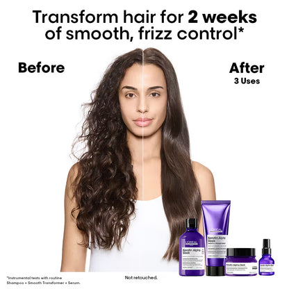L'Oréal Professionnel Keratin Alpha Sleek Shampoo, Frizz Control and Smoothness for Frizzy Hair (300ml)