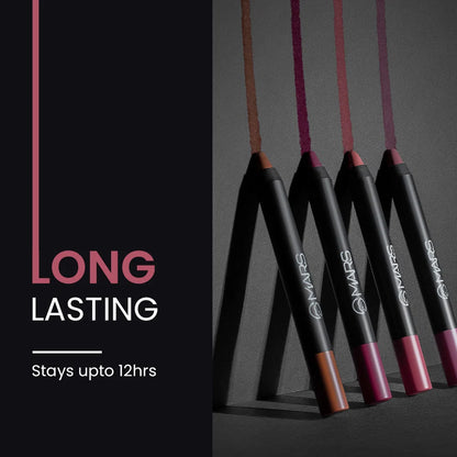 MARS Matte Lip Crayon | Won't Smudge Won't Budge (3.5g)