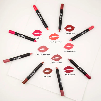 MARS Matte Lip Crayon | Won't Smudge Won't Budge (3.5g)