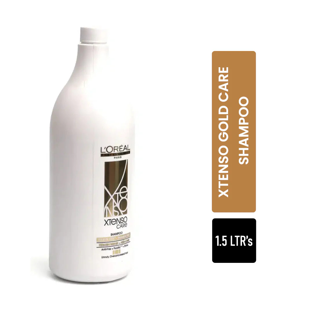 L'Oreal Professionnel Xtenso Care Sulfate-Free Shampoo For Frizz-Free, Shiny & Manageable Hair. (1500ml)