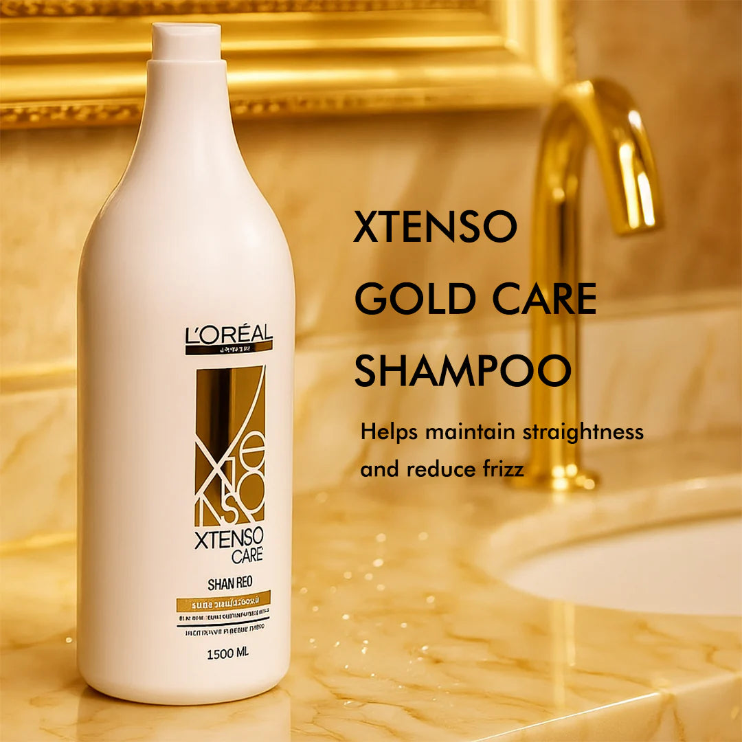 L'Oreal Professionnel Xtenso Care Sulfate-Free Shampoo For Frizz-Free, Shiny & Manageable Hair. (1500ml)