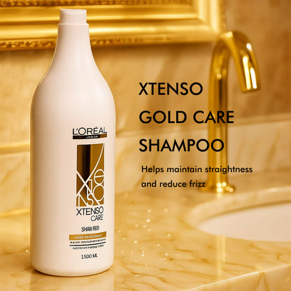 L'Oreal Professionnel Xtenso Care Sulfate-Free Shampoo For Frizz-Free, Shiny & Manageable Hair. (1500ml)