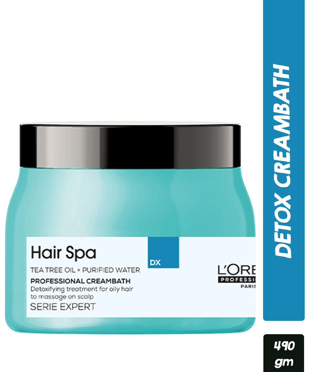 L'oreal Professionnel DX Hair Spa Creambath (490 g) & Hydrating Concentrate 6x8ml Combo