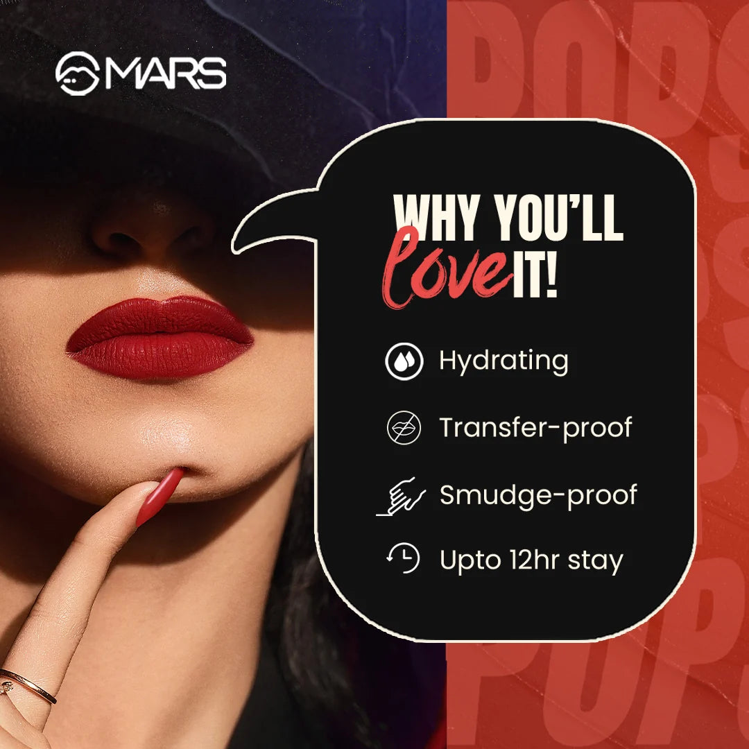 MARS Popstar | Liquid Mousse Lipstick (6 ml)