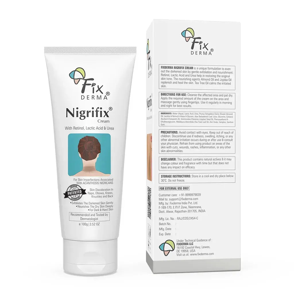 Fix Derma  Nigrifix Cream | A patented solution to treat hyperpigmentation(100g)