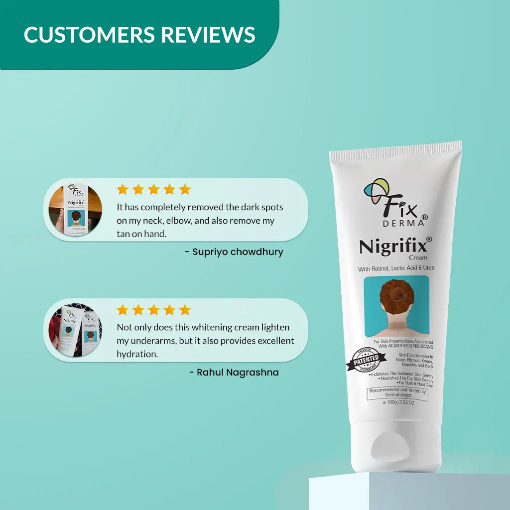 Fix Derma  Nigrifix Cream | A patented solution to treat hyperpigmentation(100g)
