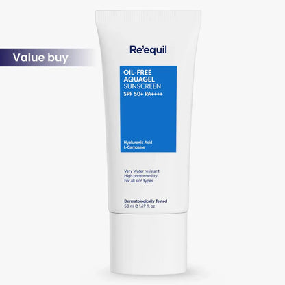 Reequil Oil-Free Aquagel Sunscreen (50ml)