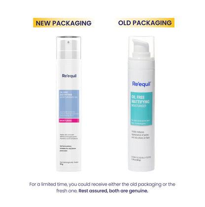 Re'equil Oil Free Mattifying Moisturising Gel