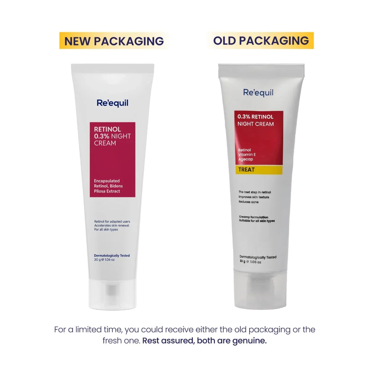 Re'equil 0.3% Retinol Night Cream (30 g)