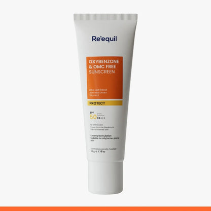 Re'equil Oxybenzone And Omc Free Sunscreen SPF 50 PA+++(50g)