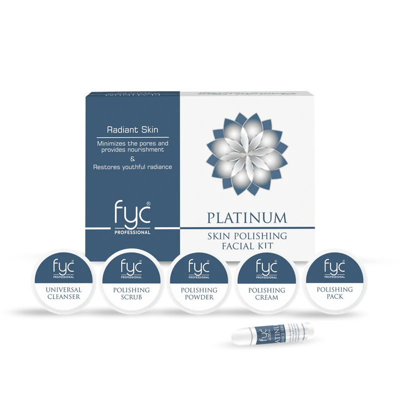 FYC PROFESSIONAL  PLATINUM SKIN POLISHER FACIAL KIT (260g)