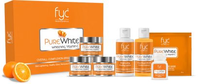 FYC PROFESSIONAL  PURE WHITE WHITENING VITAMIN-C FACIAL KIT (500g)