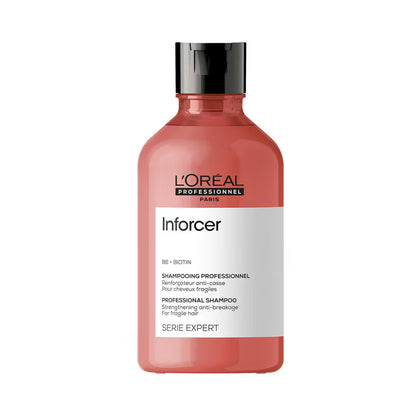 L'OREAL PROFESSIONNEL Inforcer Shampoo for Reduced Hair Breakage (300 ml) With Biotin & Vitamin B6