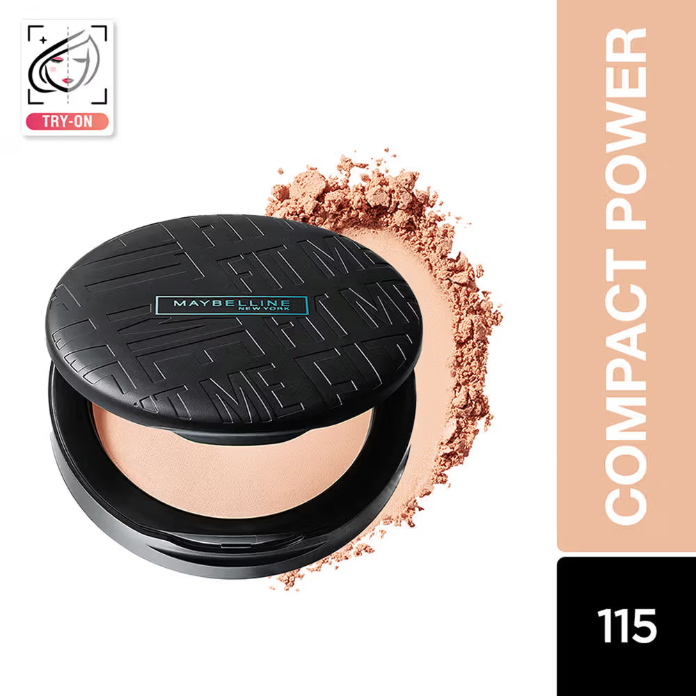 Maybelline New York Fit Me Matte + Poreless Compact Powder (8 g)