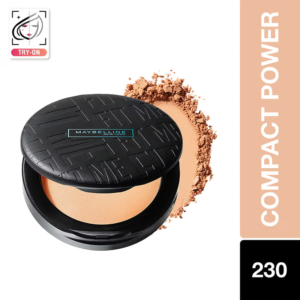 Maybelline New York Fit Me Matte + Poreless Compact Powder (8 g)