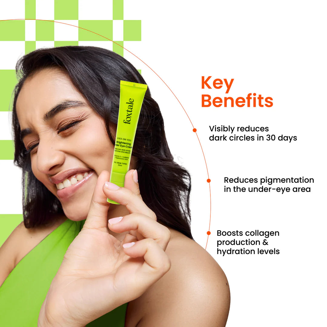 Foxtale Brightening Under Eye Cream (20ml)