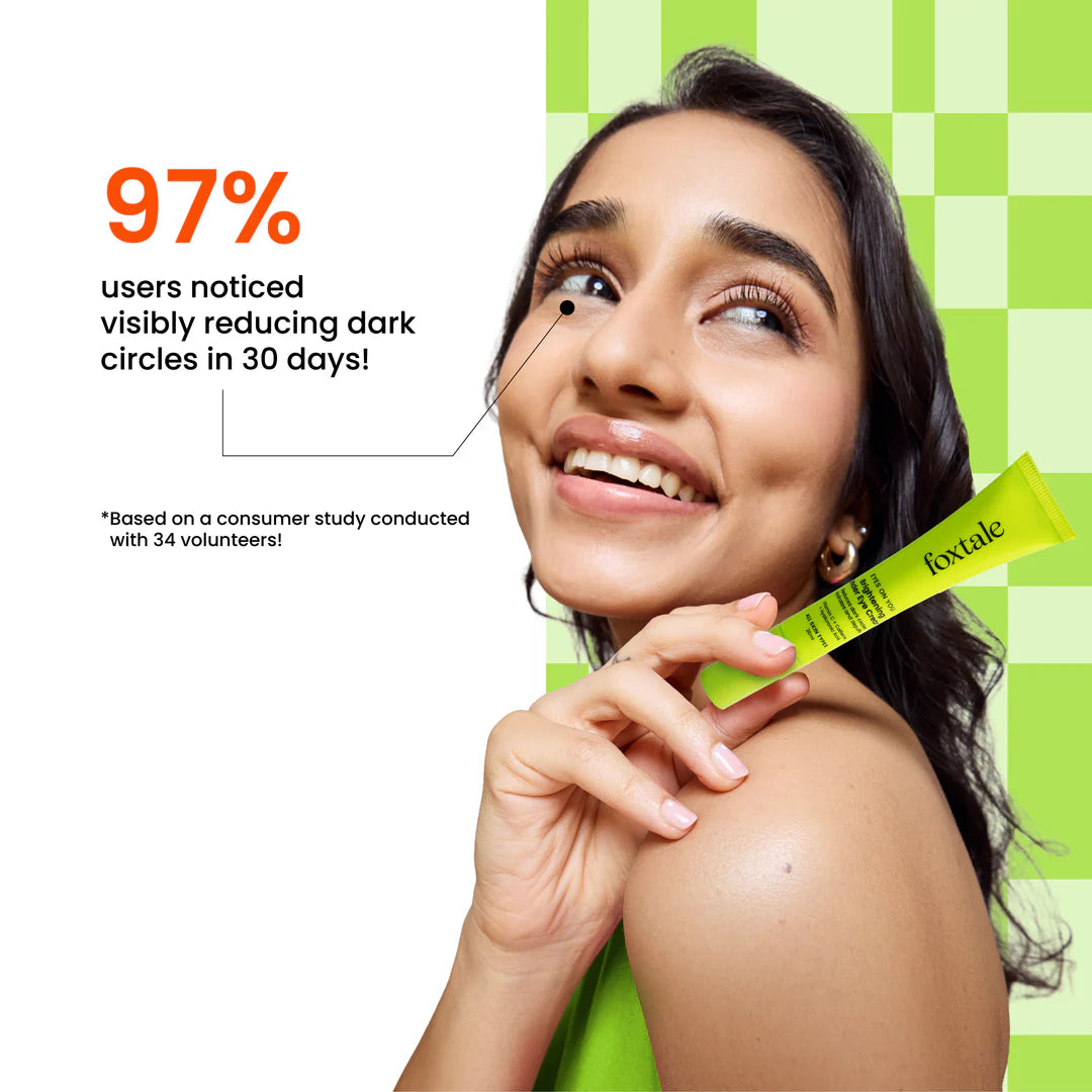 Foxtale Brightening Under Eye Cream (20ml)