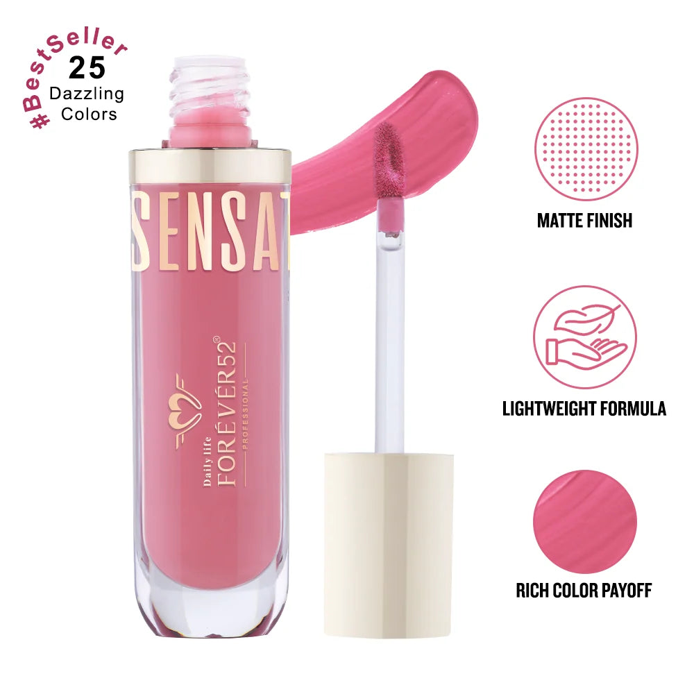 Daily Life Forever52 Sensational Lip Liquid Lipstick