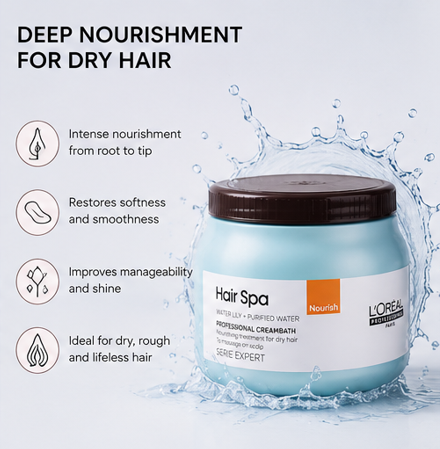 L'Oréal Professionnel Hair Spa Deep Nourishing Creambath (490 g)
