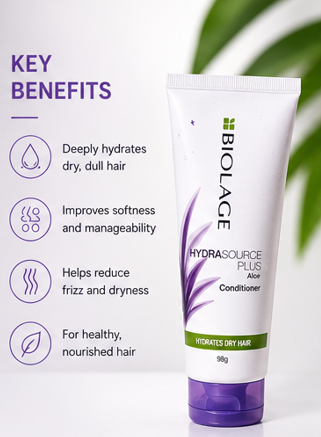 Biolage HydraSource Plus Aloe Conditioner (98g)