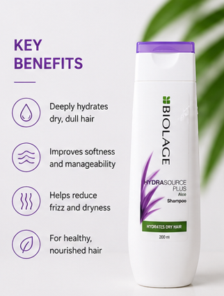 Biolage HydraSource Plus Aloe Shampoo (200ml)