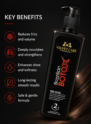 Velvet Care Professional Brazilian Botox Hair Treatment - Step 2 (300ml)