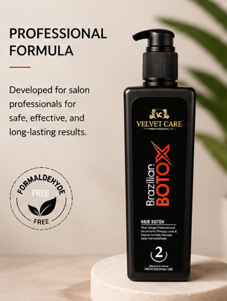 Velvet Care Professional Brazilian Botox Hair Treatment - Step 2 (300ml)
