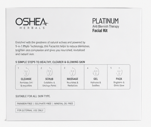 Oshea Herbals Platinum Facial Kit (42gm)