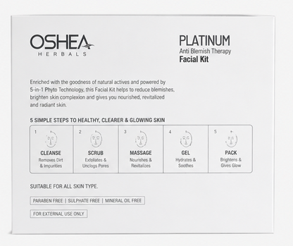Oshea Herbals Platinum Facial Kit (42gm)