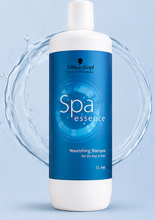 Schwarzkopf Professional SPA Essence Nourishing Shampoo (1000ml) & Hydrating Cream Masque (450ml)