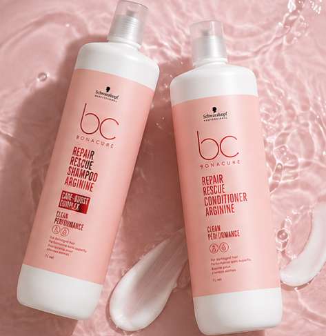 Schwarzkopf Professional Bonacure Repair Rescue Shampoo( 1000ml )& Conditioner(1000ml) Combo