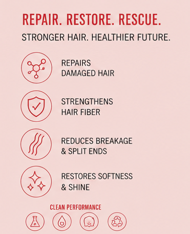 Schwarzkopf Professional Bonacure Repair Rescue Shampoo( 1000ml )& Conditioner(1000ml) Combo
