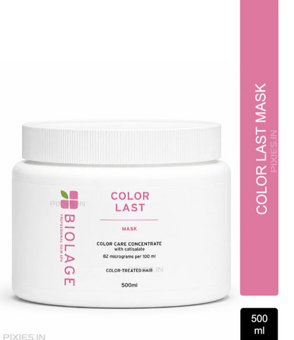 Biolage Colorlast Professional Shampoo (1000ml) & Mask For Color-Treated Hair (500gm) Combo
