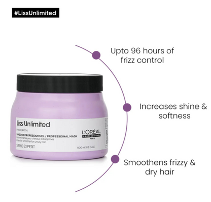 L'Oréal Professionnel Liss Unlimited Shampoo & Mask Combo