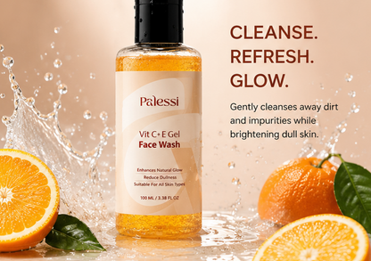 Palessi Vitamin C + E Gel Face Wash