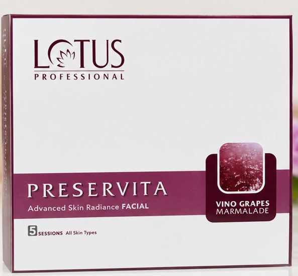 Lotus Professional Preservita Advanced 5 Session Skin Radiance Facial Kit- (16g Each)