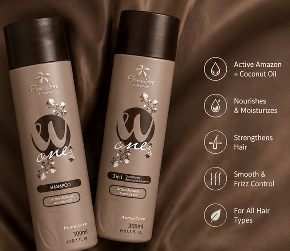 Floractive Profissional W One Shampoo(300 ml) & conditioner(300 ml) Combo