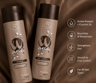 Floractive Profissional W One Shampoo(300 ml) & conditioner(300 ml) Combo