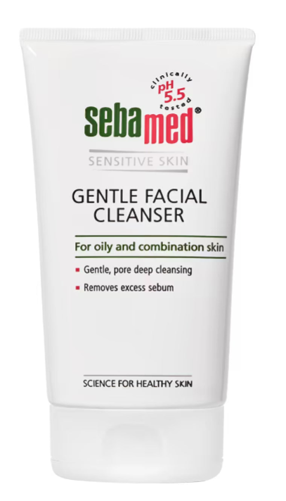 Sebamed Anti Dandruff Shampoo (200ml) & Gentle Facial Cleanser (150 ml) Combo