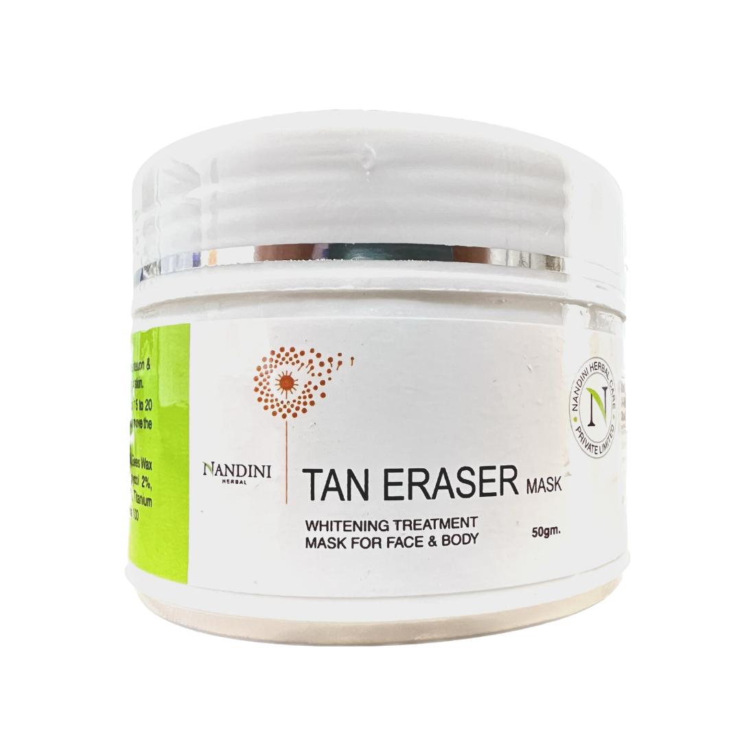 Nandini Herbal Tan Eraser Mask - 50gm