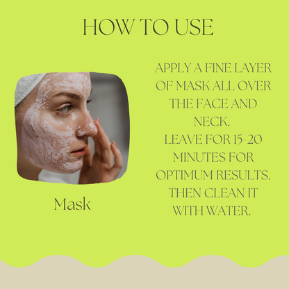 Nandini Herbal Tan Eraser Mask - 50gm