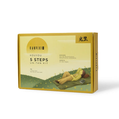 Kanpeki Kouyou 5 Step DeTan Kit - 2 Doses