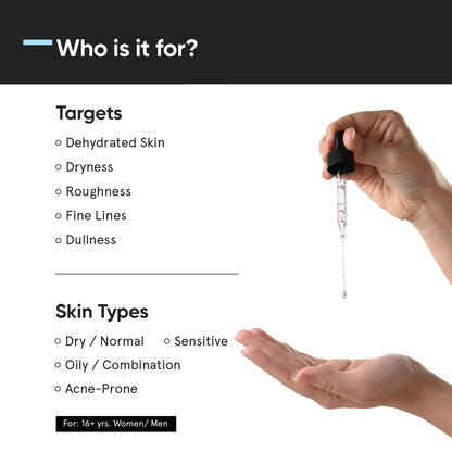 Minimalist 2% Hyaluronic Acid + PGA with Face Serum For Deep, Multilevel Hydration (30ml)