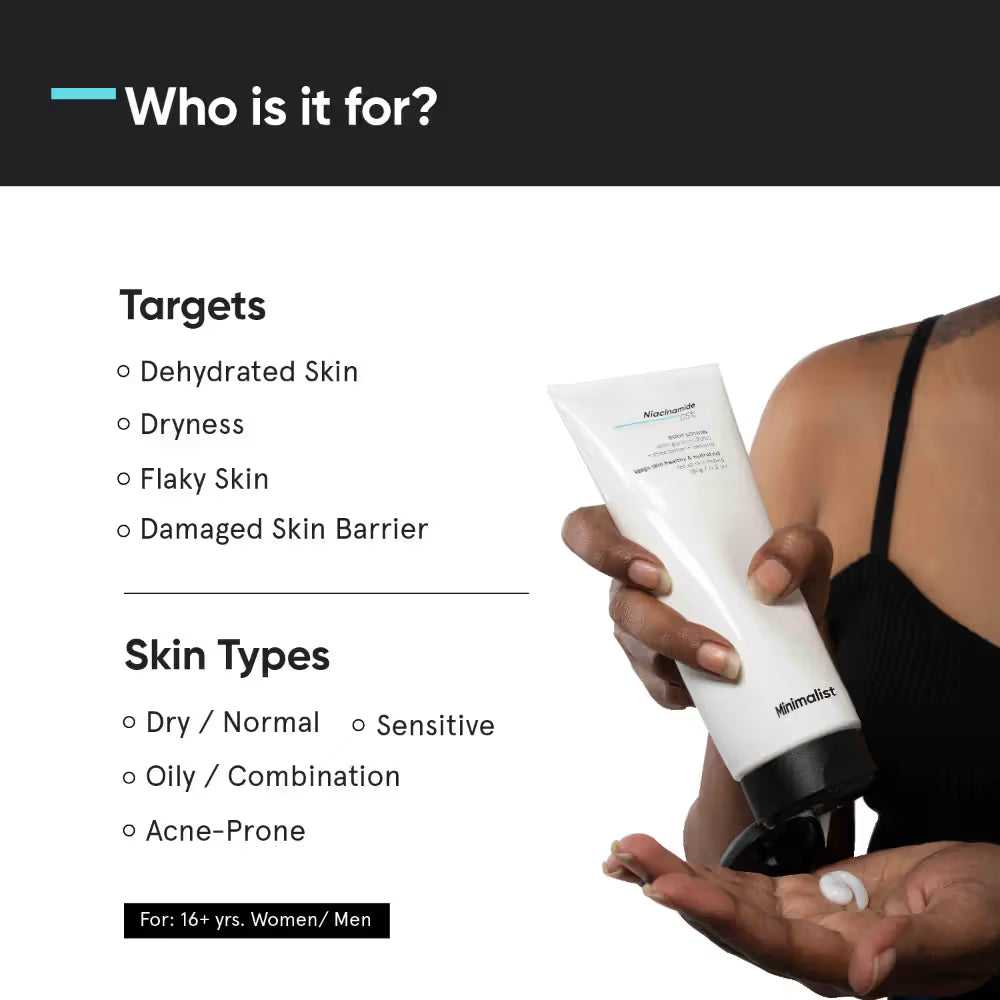 Minimalist 5% Niacinamide Body Lotion With Shea Butter, Glycerine & Betaine (180 g)