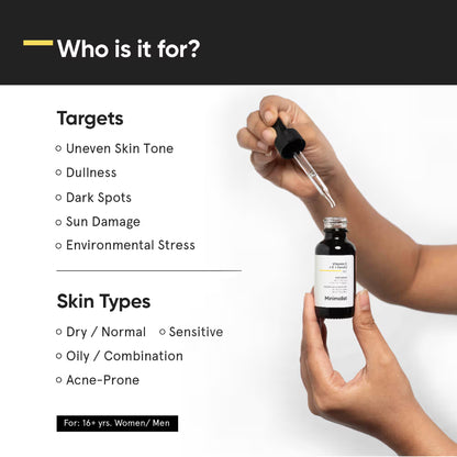 Minimalist Vitamin C + E + Ferulic 16% Face Serum (20ml)