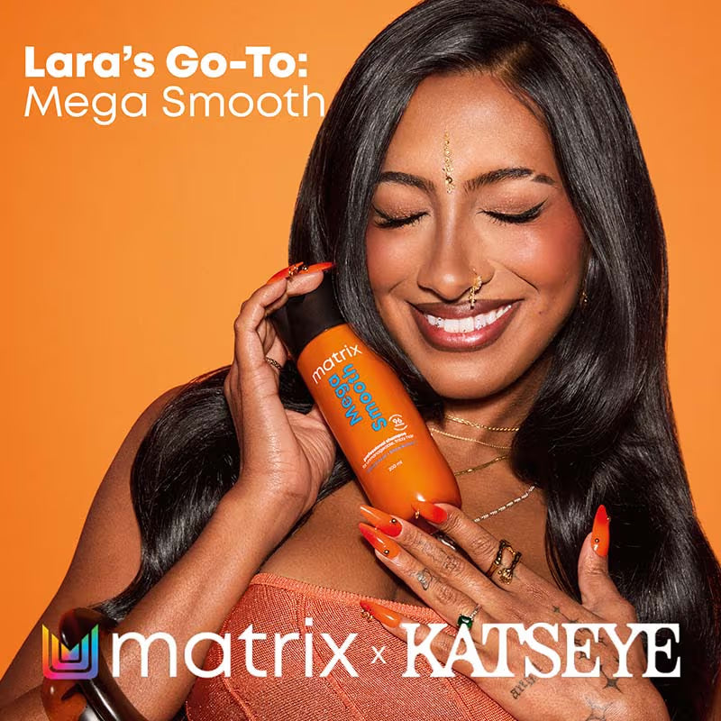 Matrix Mega Smooth Professional Shampoo with Shea Butter & Amino Acids, for Frizzy Hair 350 ml