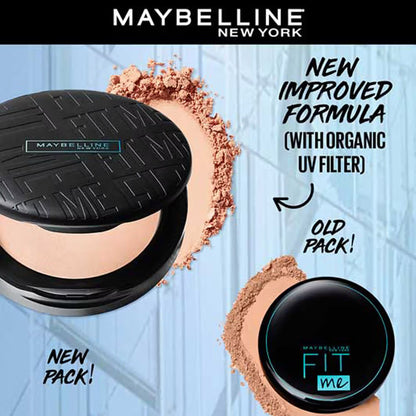 Maybelline New York Fit Me Matte + Poreless Compact Powder (8 g)