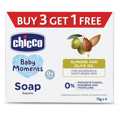 Chicco Baby Moments Soap Buy 3 Get 1 Free